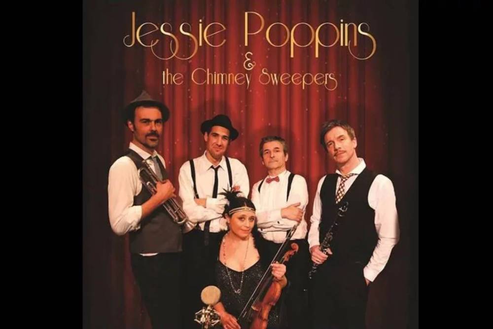 JESSIE POPPINS, swing des années 30 et reprises d'aujourd'hui