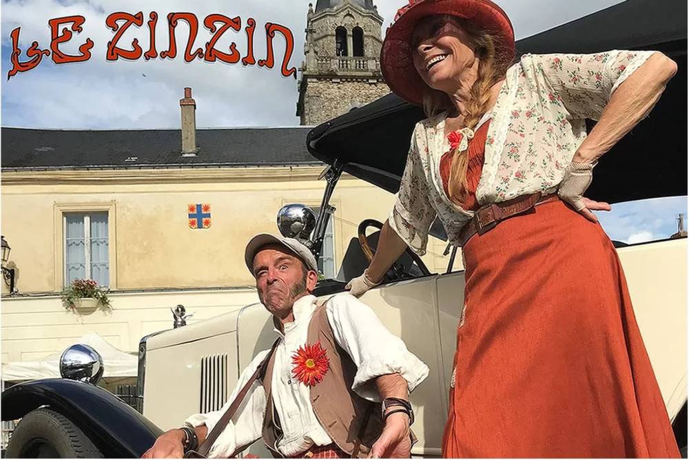 LE ZINZIN, duo théâtrale à l'Orgue de barbarie