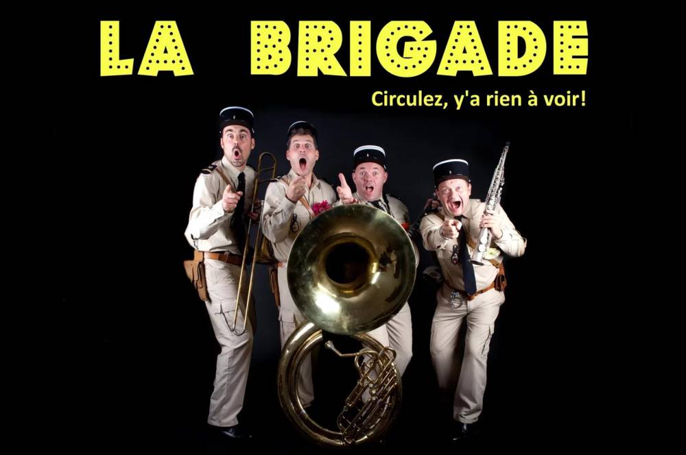 LA BRIGADE, fanfare jazz et swing en chansons