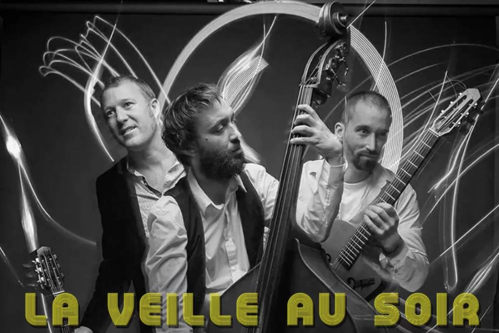 LA VEILLE AU SOIR, trio jazz manouche