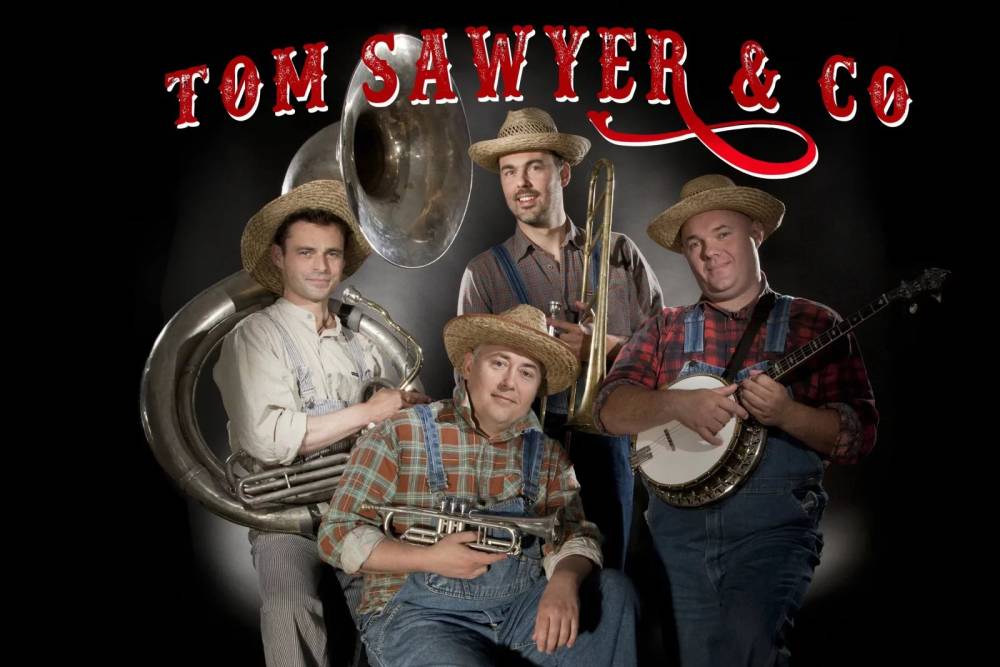 TOM SAWYER & CO, chansons jazz et swing New-Orleans